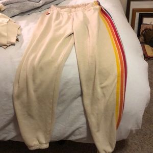 Aviator nation cream sweats